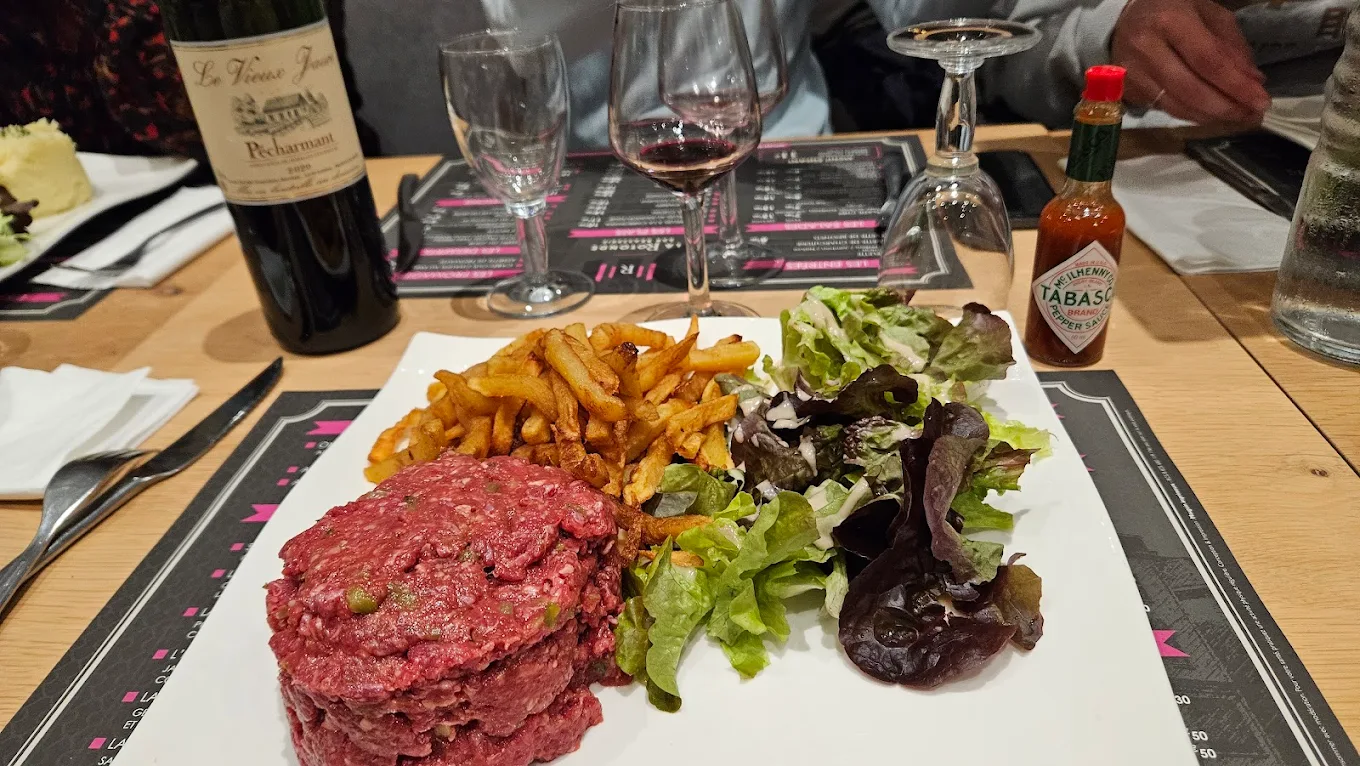 Tartare au couteau